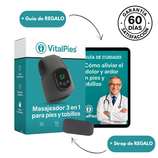 VitalPies™ – Circulación, alivio y relajación en minutos